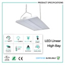 4FT LED Linear High Bay - HB Style (2-Pack)