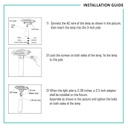 LED Post Top Area Light 120-277V