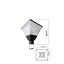 LED Square Post Top Light  AC120-277V 